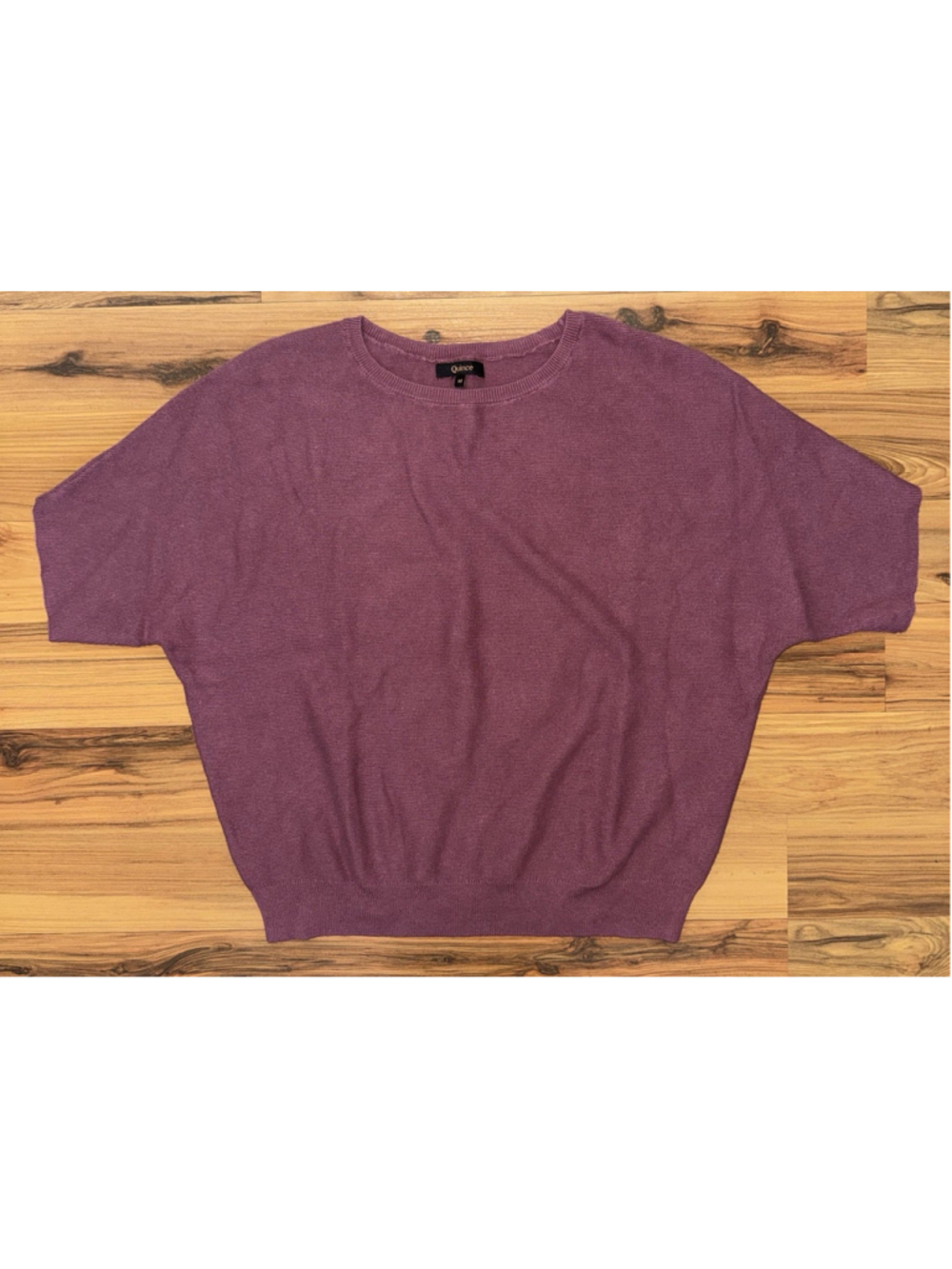 Quince Cotton Cashmere Dolman Sweater Medium Sustainable Coastal Minimalist Luxe